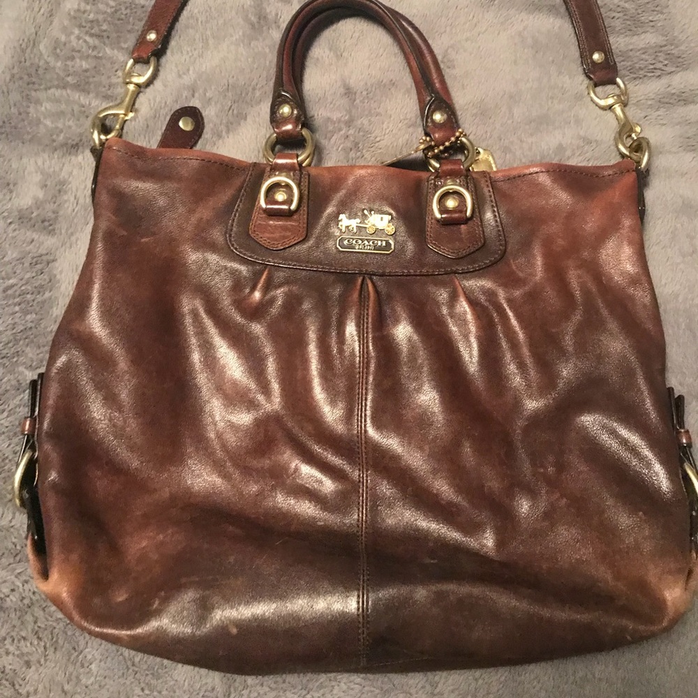 Coach leather crossbody